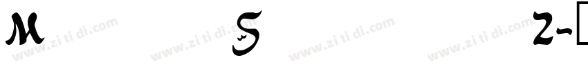 Mexio Sticker 2字体转换